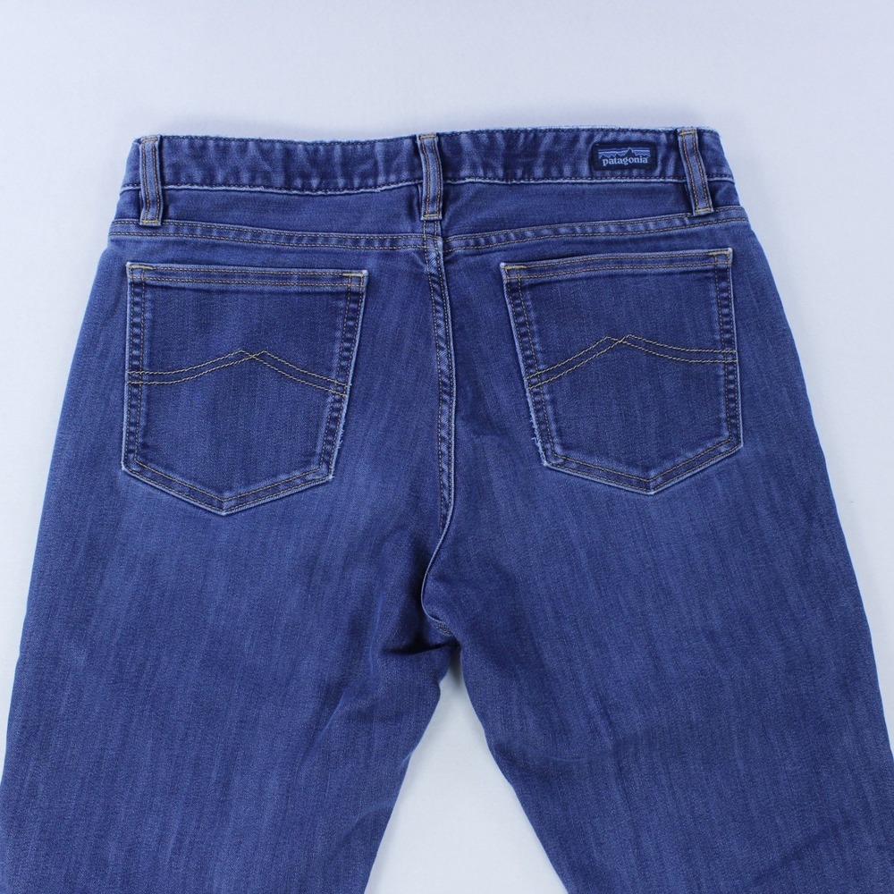 Patagonia Women's Straight/Slim Fit Jeans - Blue - Size 28 (W28) - Picture 2 of 10